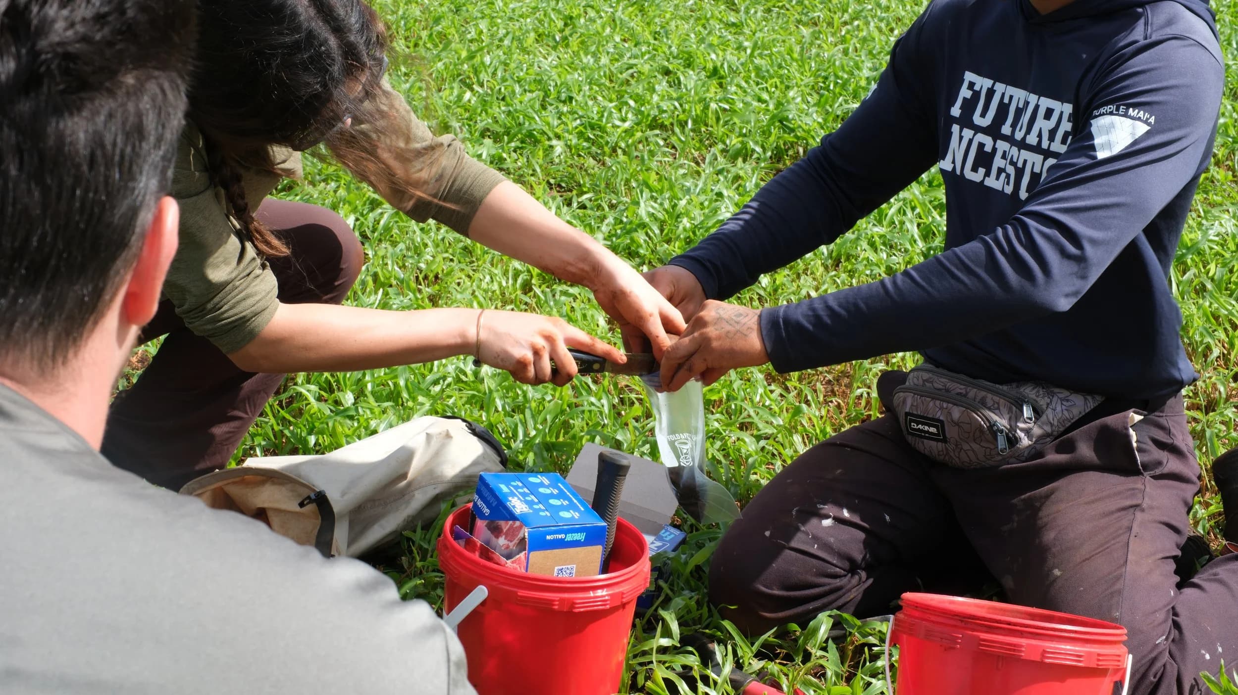 Makaliʻi Metrics soil sampling and laboratory work in Hawaiʻi